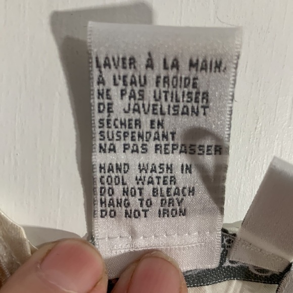 ConradC Collection textured tank, Sz Lg, ivory, good condition - Picture 6 of 6